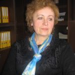 Buvusi Informacijos skyriaus vedėja Dr. Elvyra Kalindrienė, 2005 m. Fot. Laimutė Kraukšlienė.