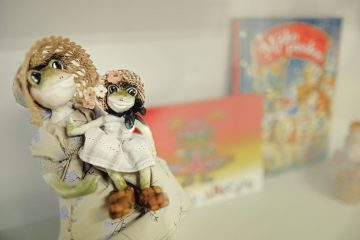 Nuotaikinga ir žavi paroda bibliotekoje