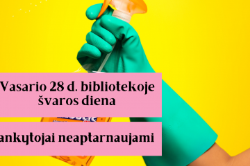 Informacija skaitytojams
