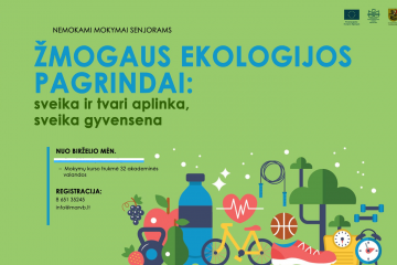 Sveikame kūne – sveika siela! Kviečiame į nemokamus mokymus