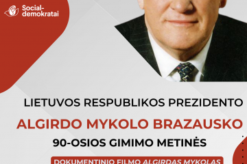 Algirdo Mykolo Brazausko 90-ųjų gimimo metinių minėjimas