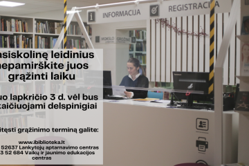 Informacija skaitytojams