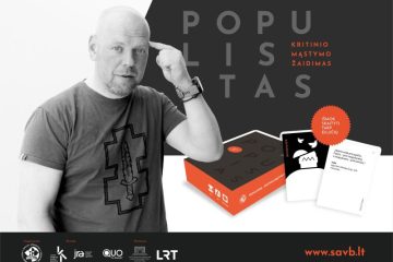 Kritinio mąstymo žaidimas „Populistas“ ir mūsų bibliotekoje. Kviečiame susipažinti!