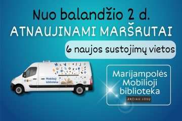 Atnaujinami mobiliosios bibliotekos maršrutai