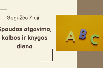 Minėjome Spaudos atgavimo, kalbos ir knygos dieną