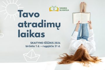 Su knyga – į atradimų kupiną vasaros nuotykį
