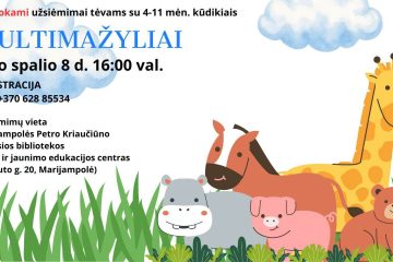 MULTIMAŽYLIAI – nemokami užsiėmimai tėvams su 4-11 mėn. kūdikiais