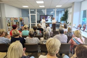 Draugystės bibliotekoje — literatūriniai pasikalbėjimai su Loreta Jastramskiene