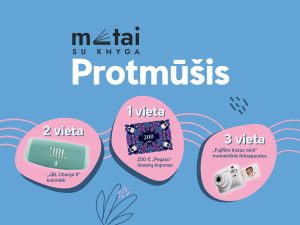 Moksleivius kviečiame dalyvauti virtualiame literatūriniame protmūšyje