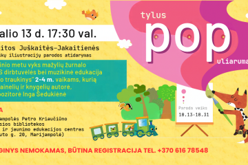 Jurgitos Juškaitės-Jakaitienės vaikiškų iliustracijų parodos „Tylus populiarumas“ atidarymas 2-4 m…