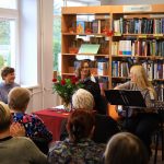 Literatūra, muzika ir nuoširdūs pokalbiai Gudelių bibliotekoje