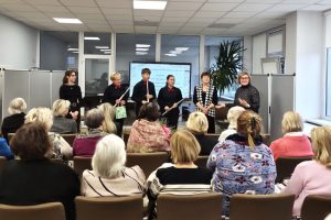 A. Mocarto muzika subūrė Draugystės bibliotekos lankytojus